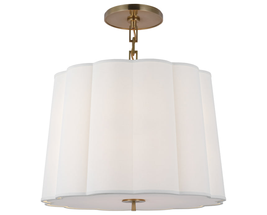 Simple Scallop Large Hanging Shade