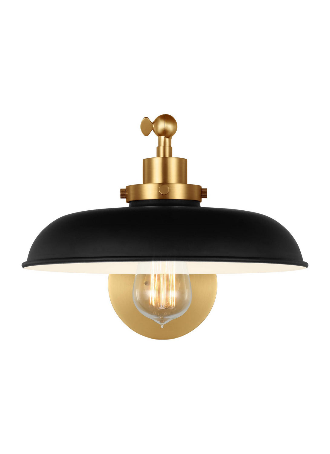 Wellfleet One-Arm Wide Sconce
