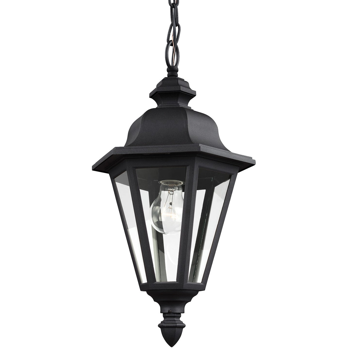 Brentwood 19" Hanging Lantern — Clear