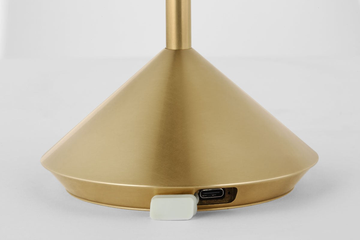 Moneta Short Accent Rechargeable Table Lamp
