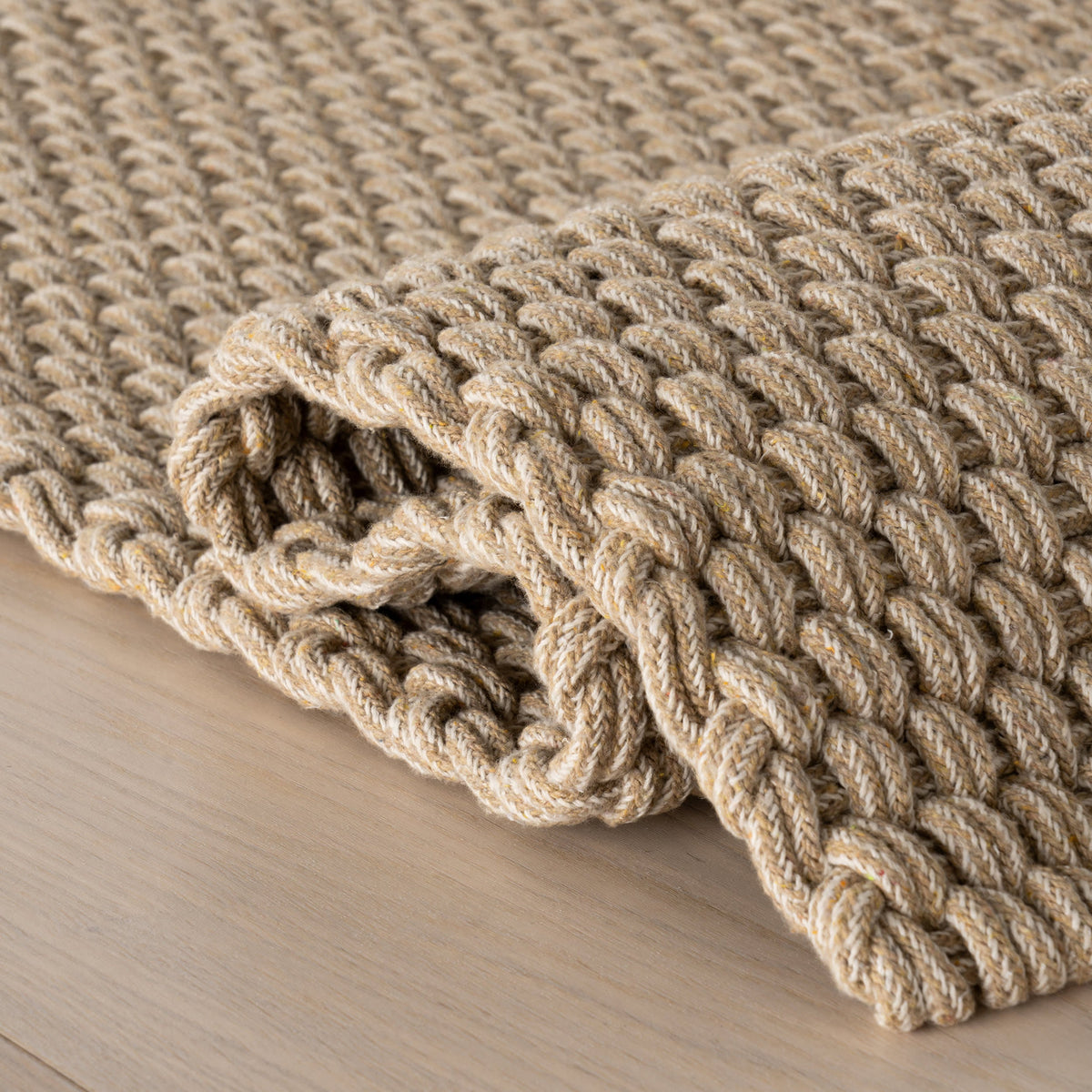 Dash & Albert Bridges Rope Rug in Khaki, photo 9