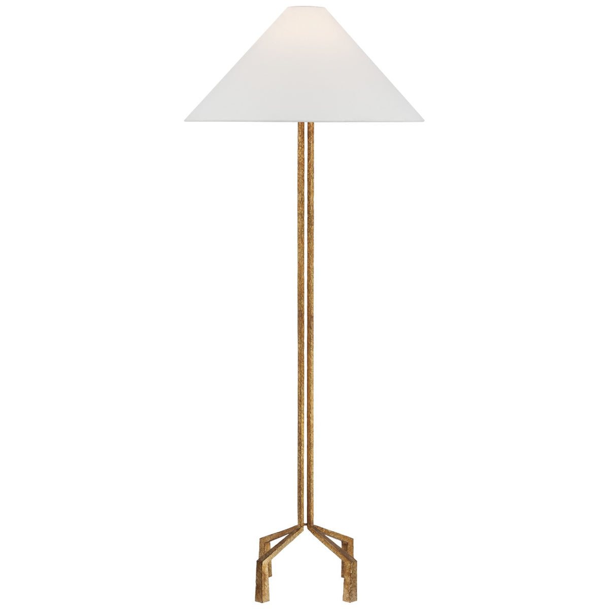 LED Floor Lamp — W: 25.25" × H: 62.25"
