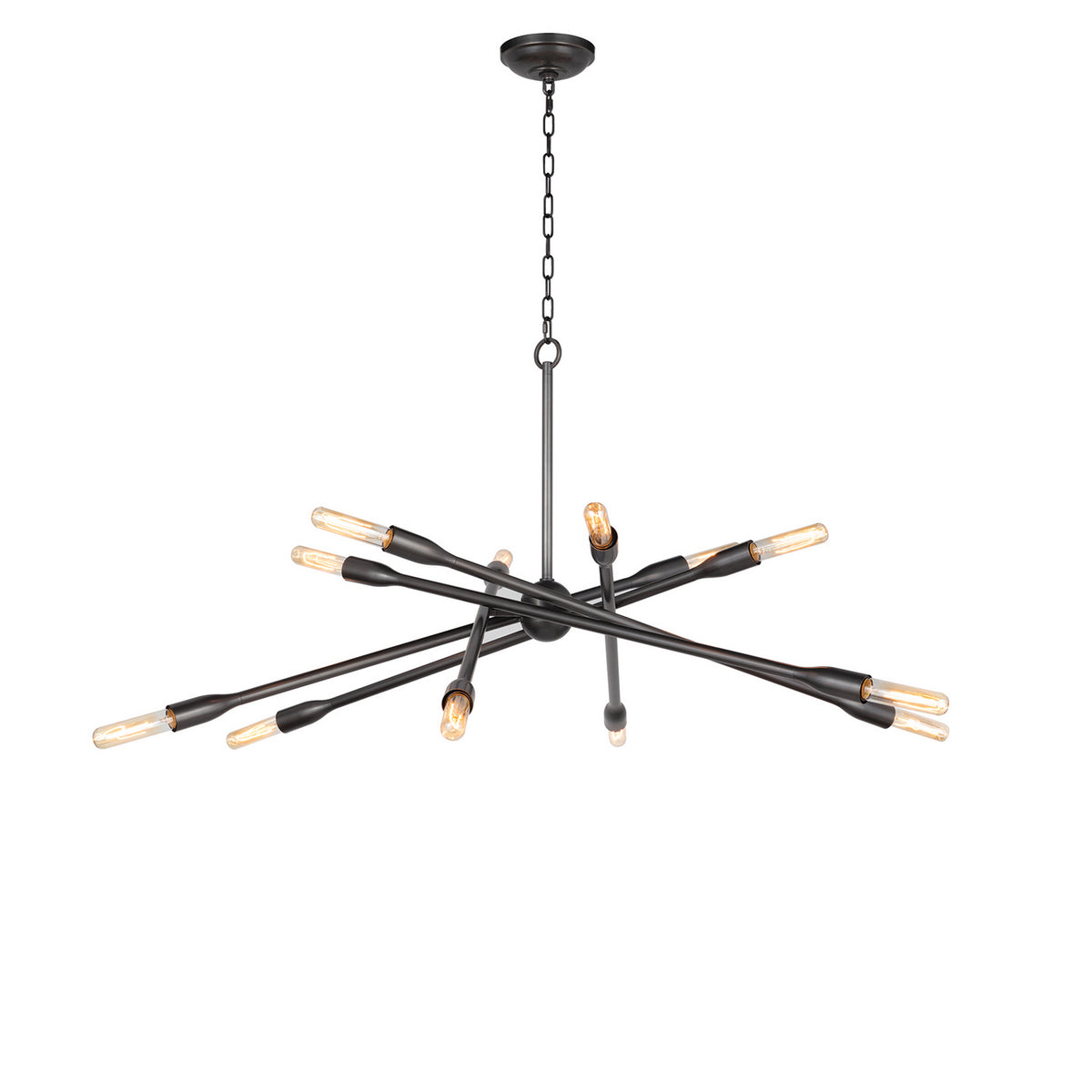 Cobra 12 Light Chandelier — 27.00"