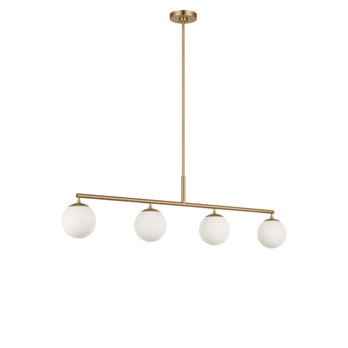Nube Four Light Linear Chandelier