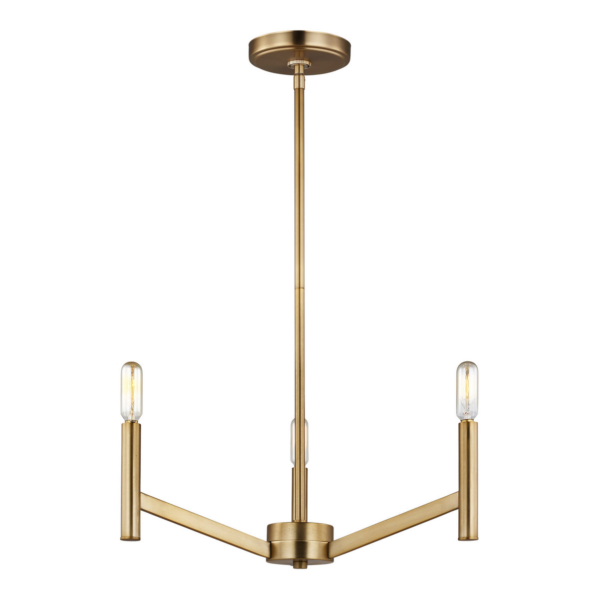 Three Light Chandelier — 15.13", 60 W