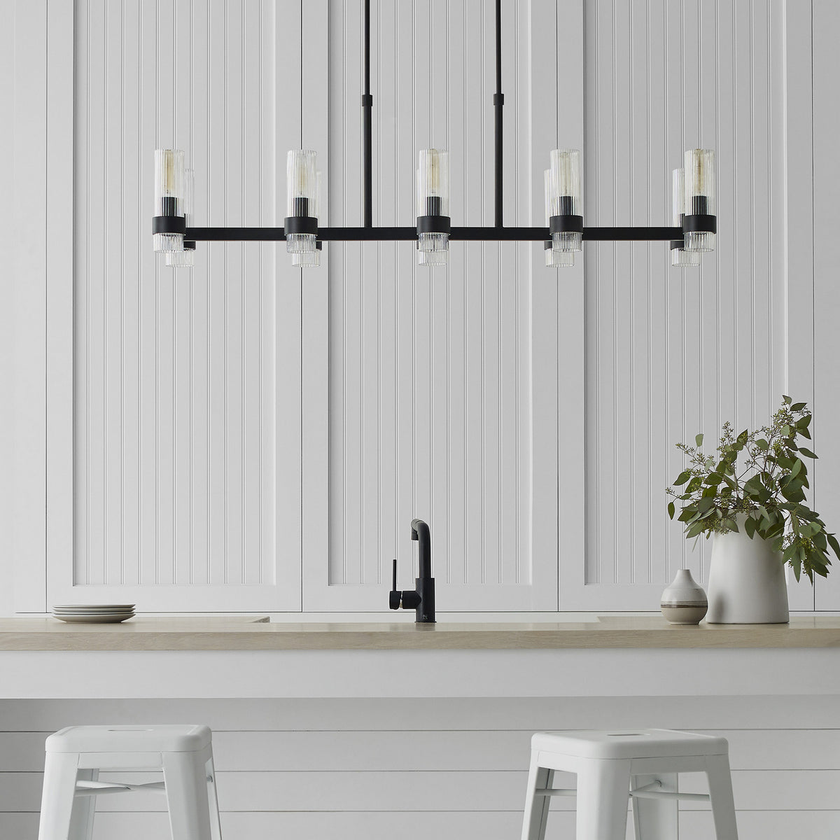 Ten Light Chandelier — 50"