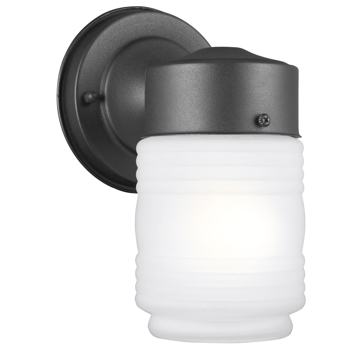 Jelly Jar 7.5" Lantern — Satin Etched
