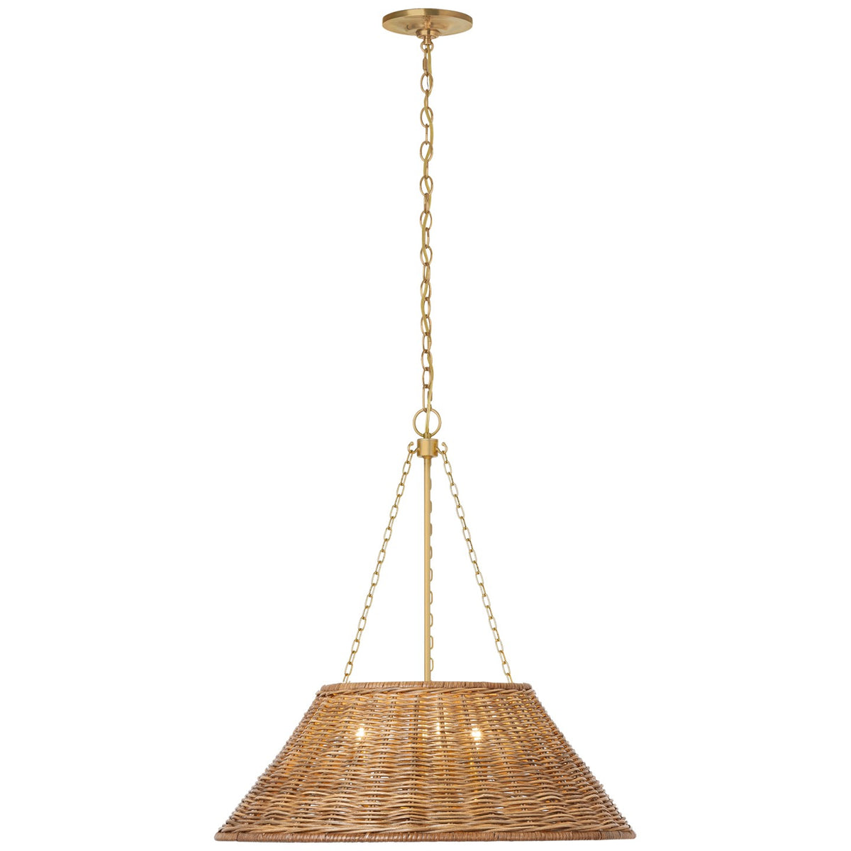 Corinne 24" Woven Hanging Shade