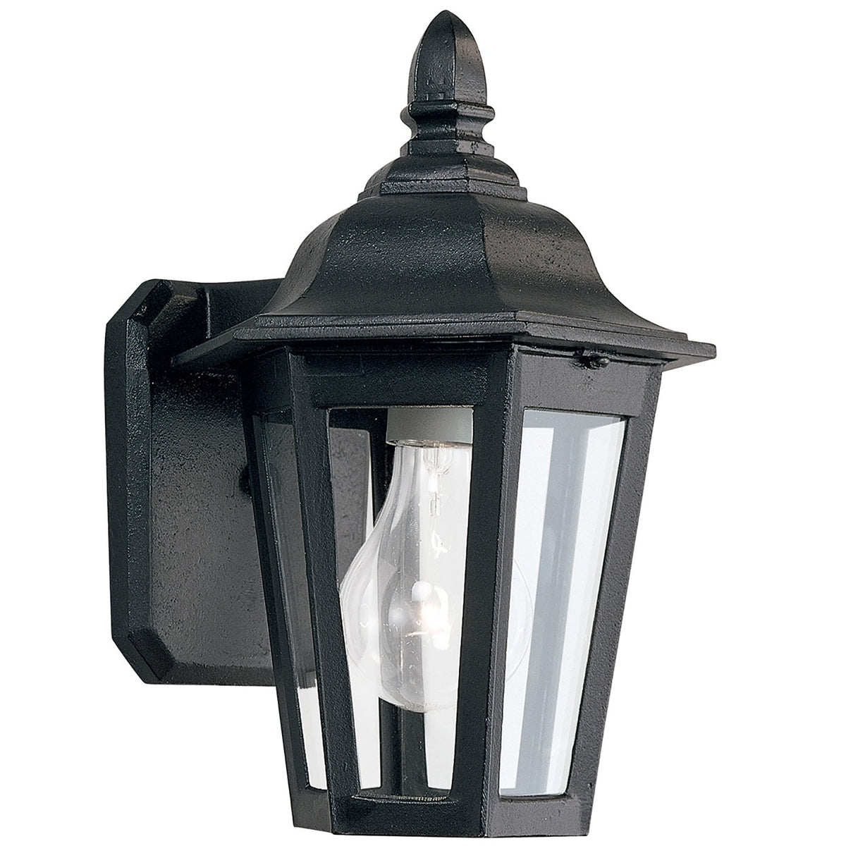 Brentwood Small Wall Lantern — Clear