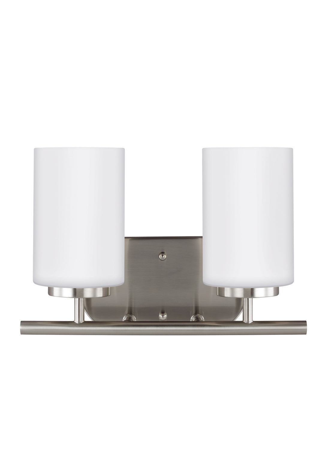 Oslo Two Light Bath — Cased Opal Etched