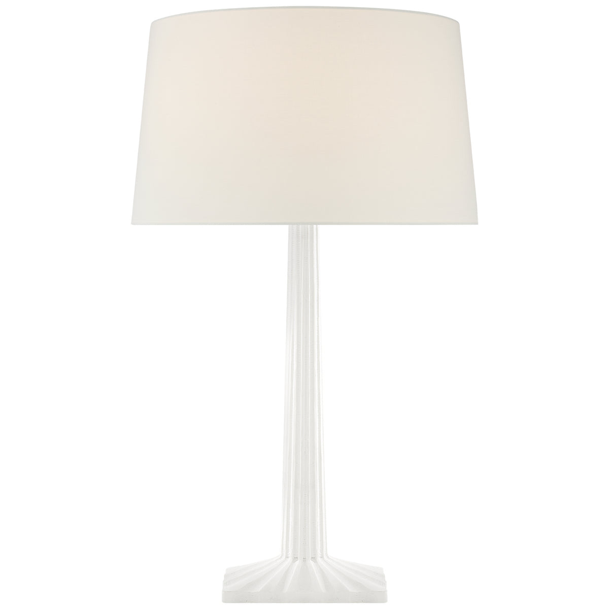 Strie Fluted Column Table Lamp