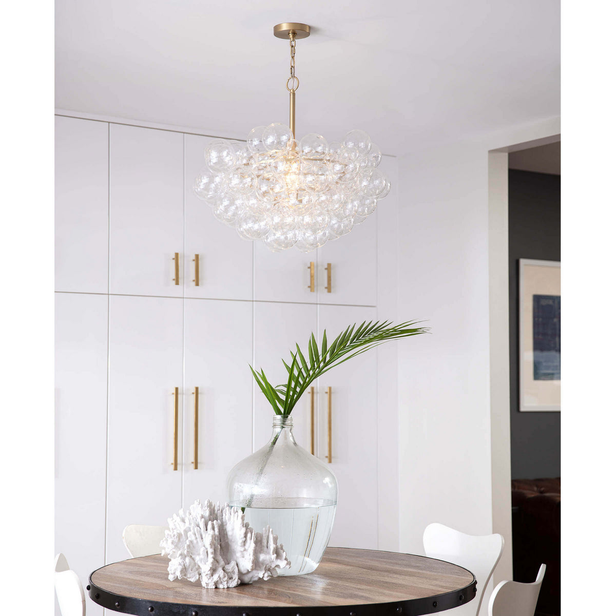 Bubbles One Light Chandelier