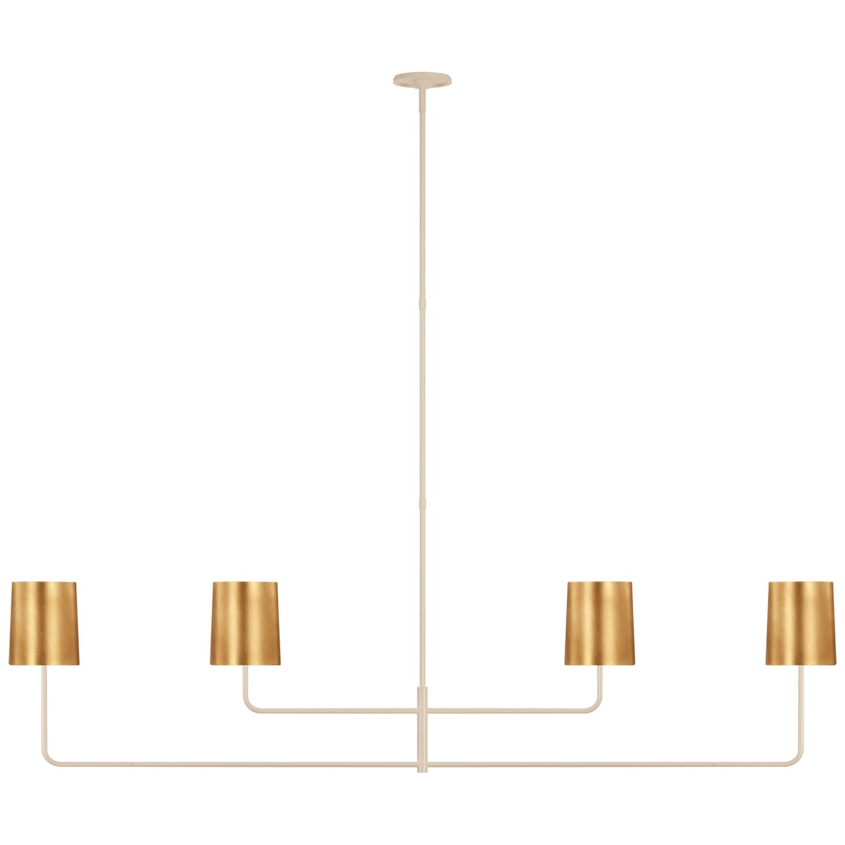 Go Lightly 70" Four Light Linear Chandelier