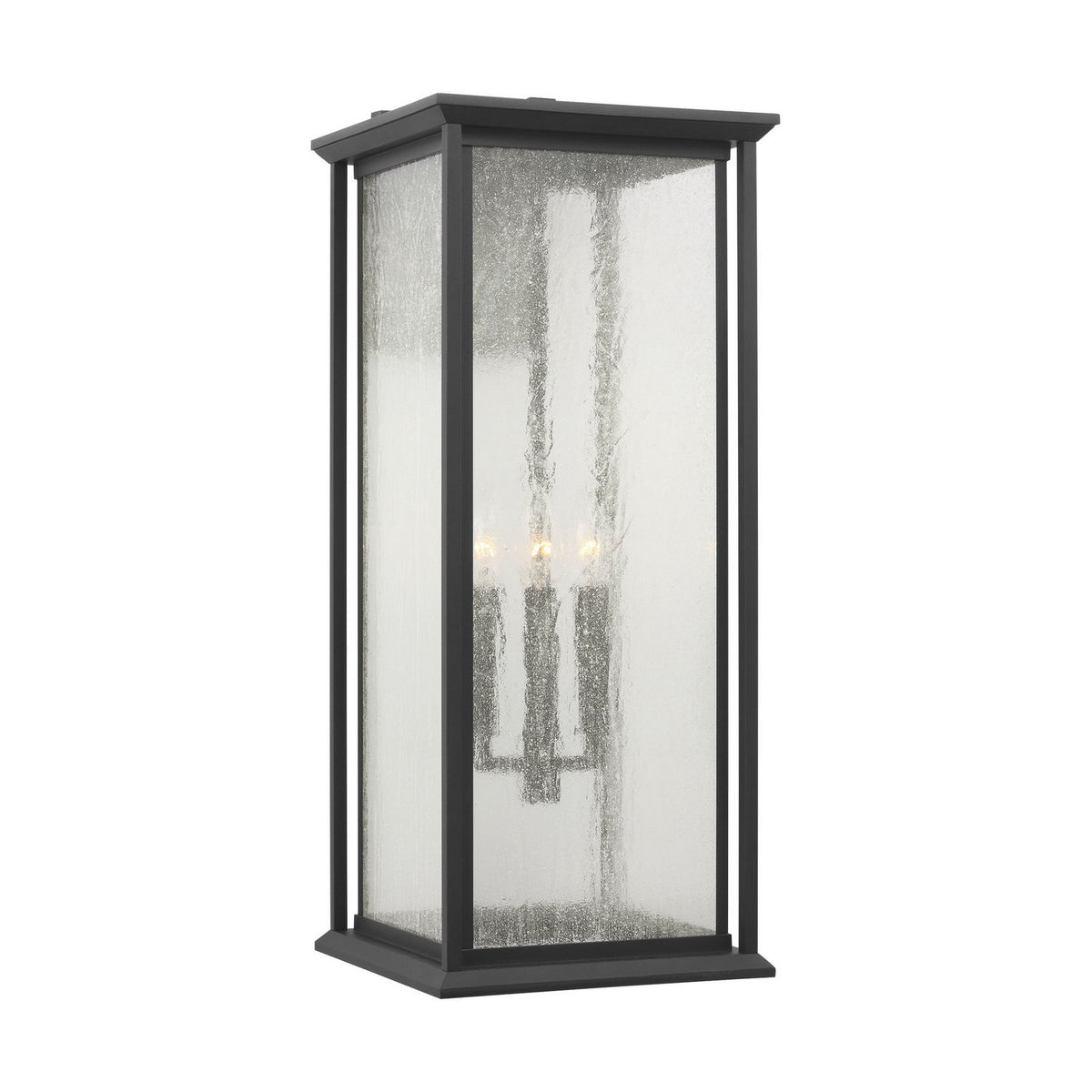 Audley 24" Lantern — Distressed Seeded