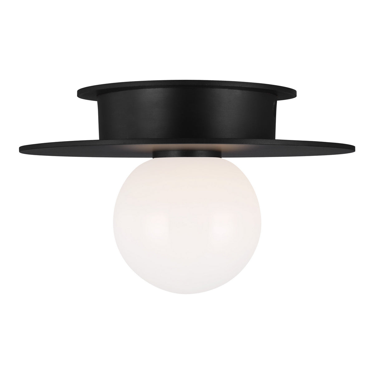 One Light Flush Mount — 4.63"