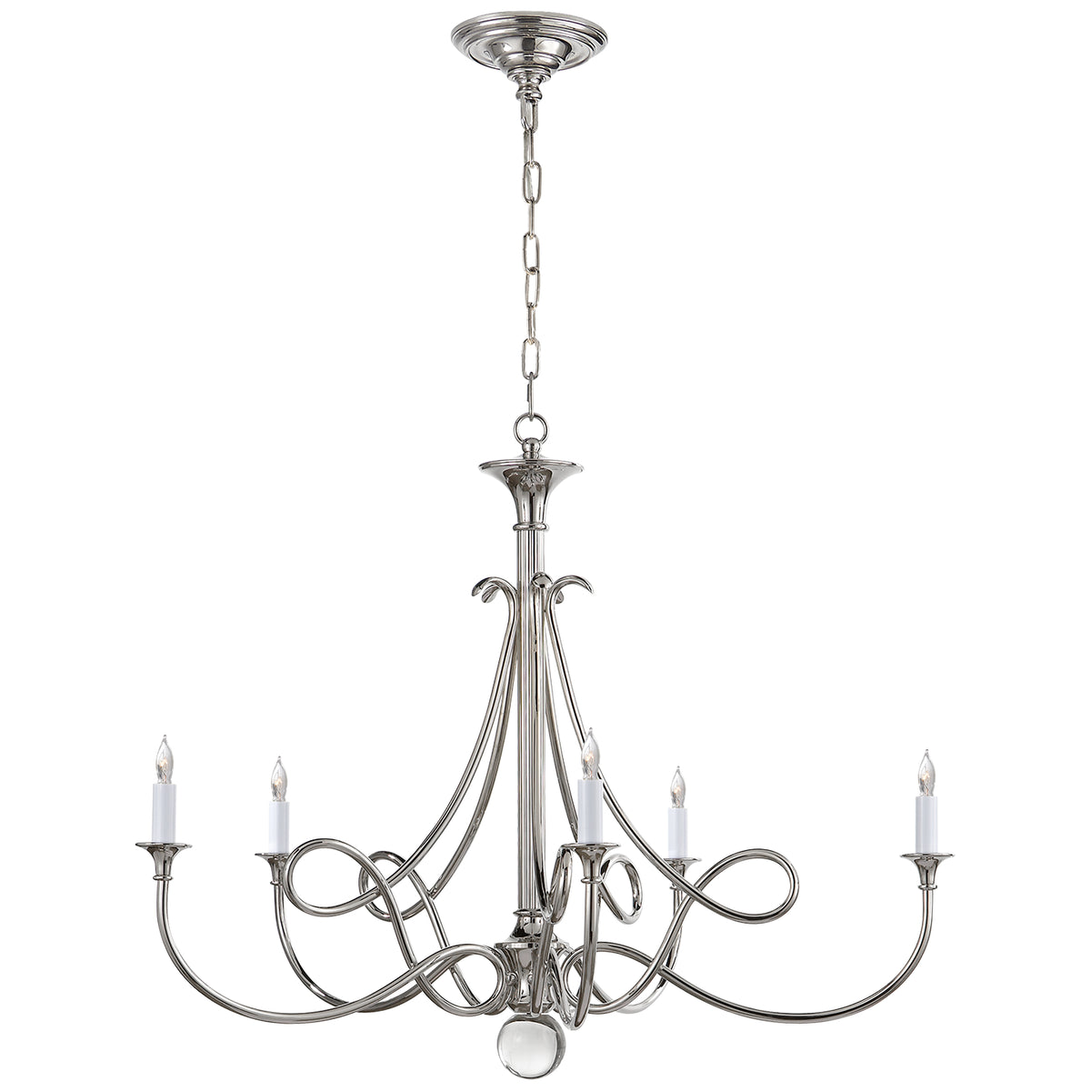 Double Twist Large Chandelier