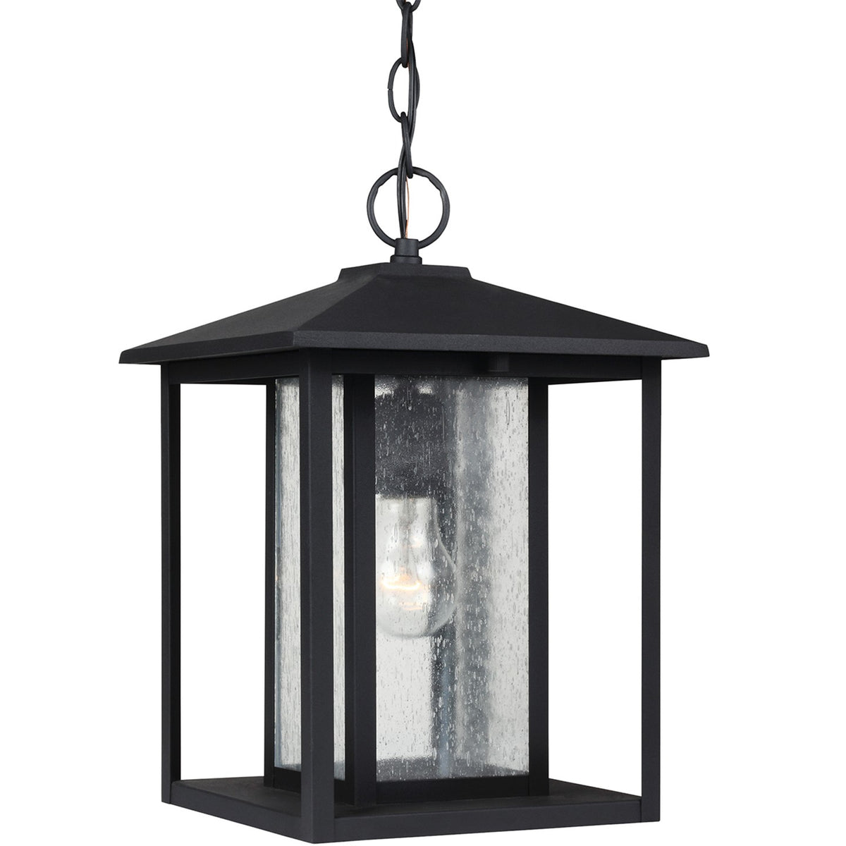 Hunnington 14" Hanging Lantern — Clear