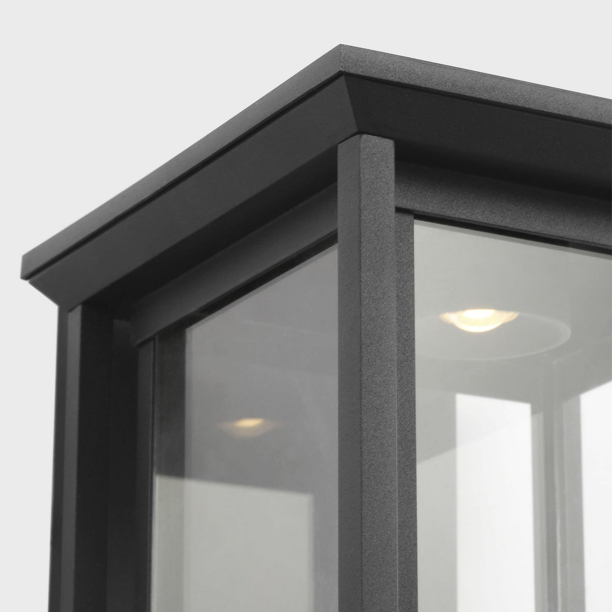 Audley 15" LED Lantern — Clear