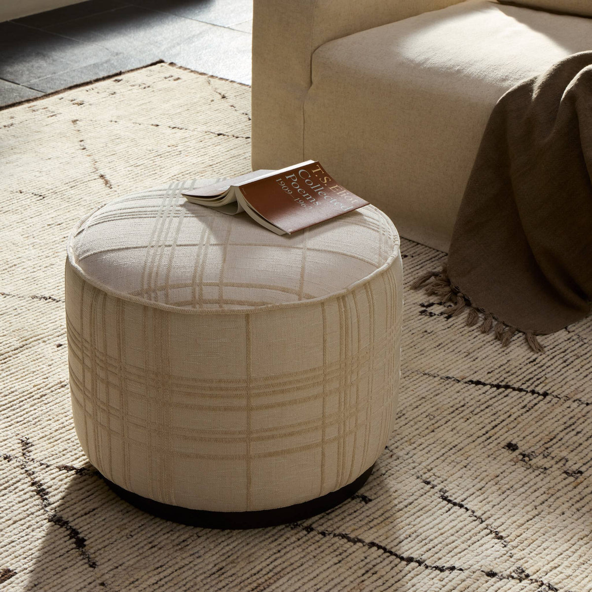 Sinclair Round Ottoman