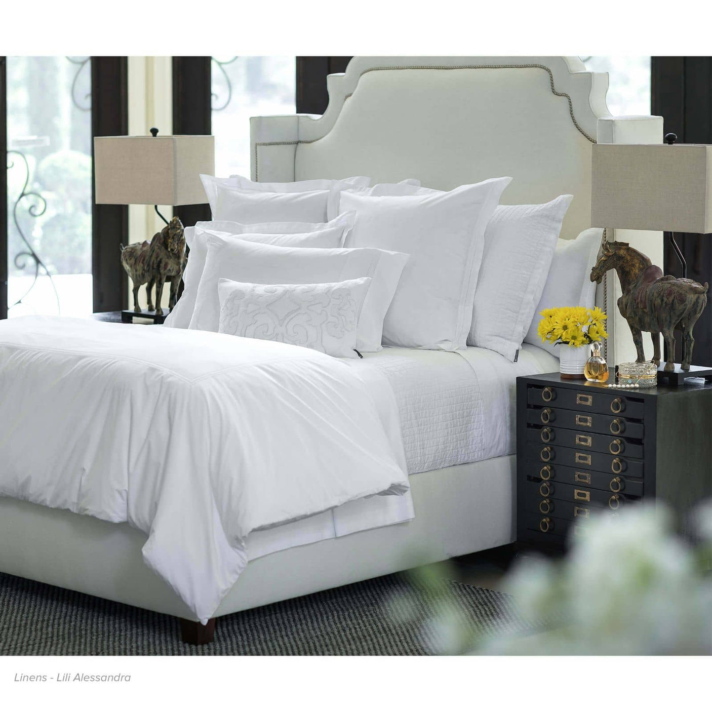 Dynasty Horse Table Lamp Pair