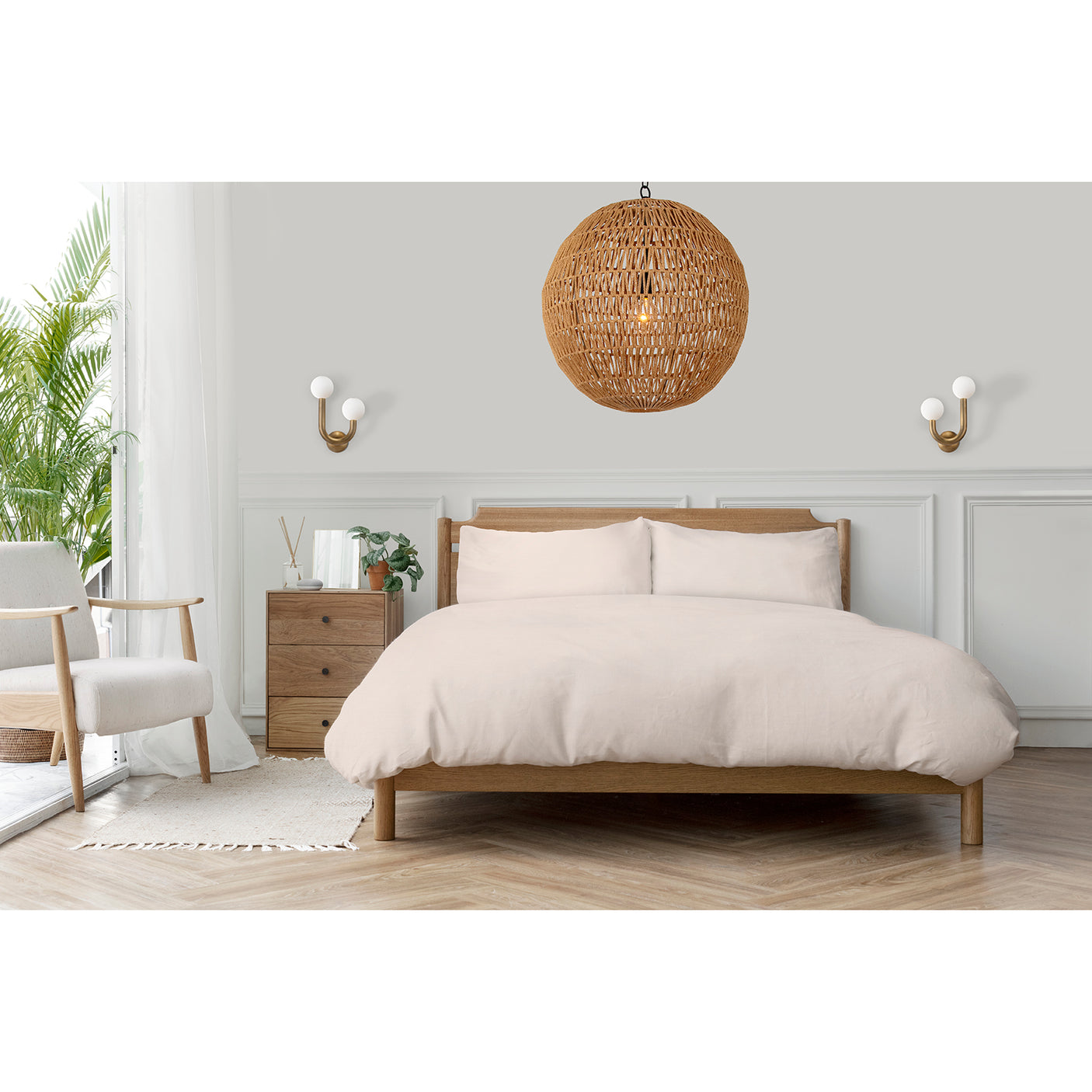 Happy Sconce Left Side