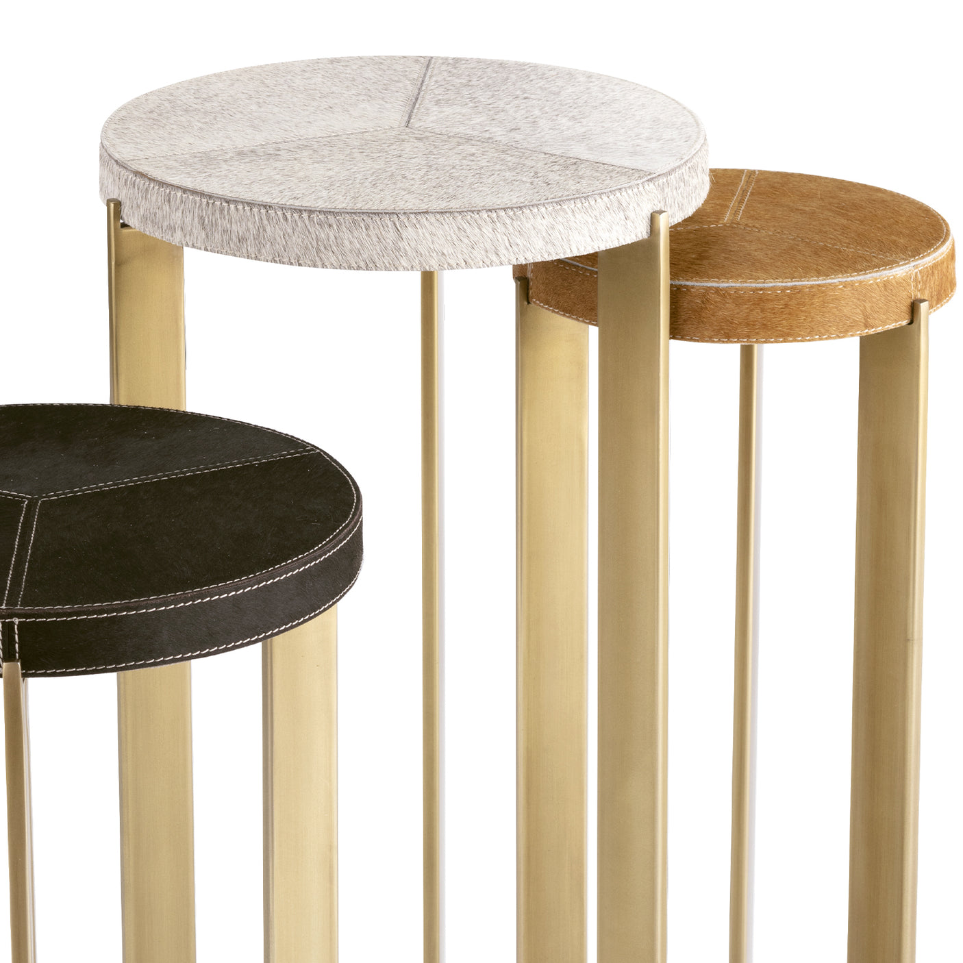 Andres Hair on Hide Mixer Table Set