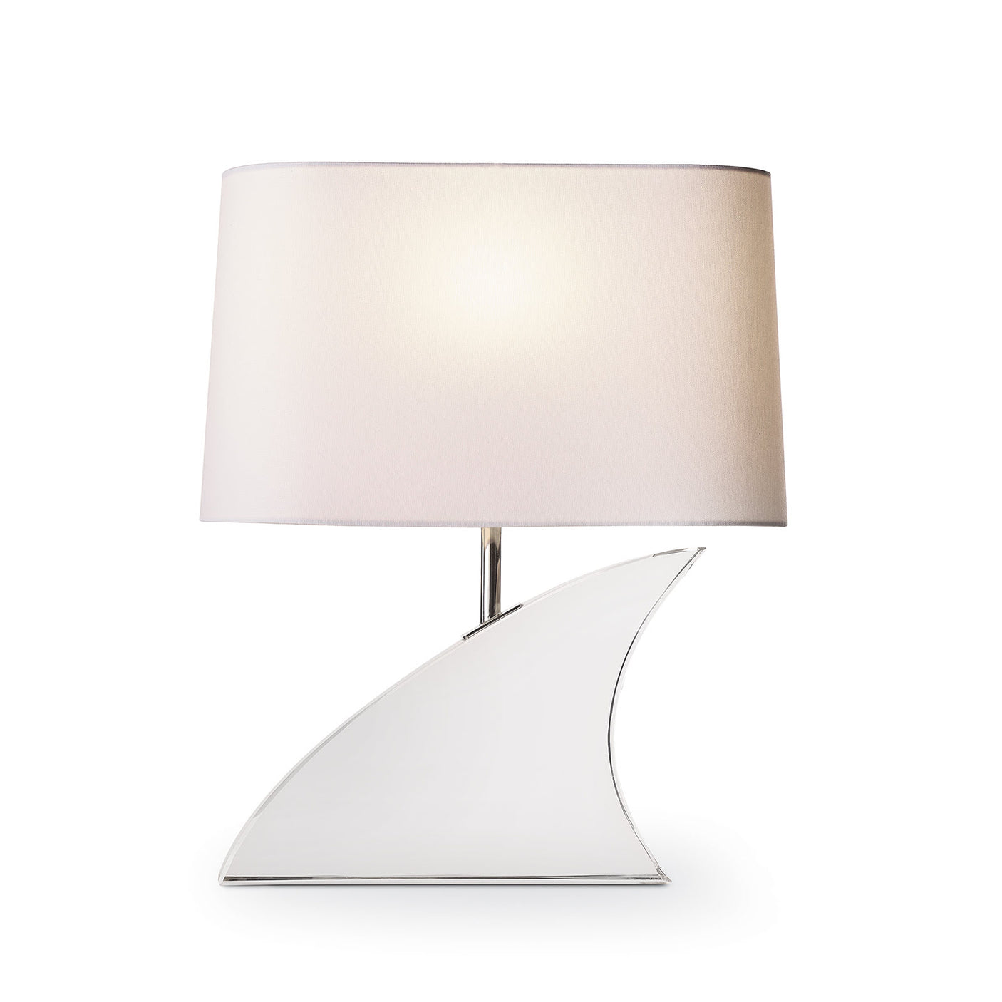 Fin Crystal Table Lamp