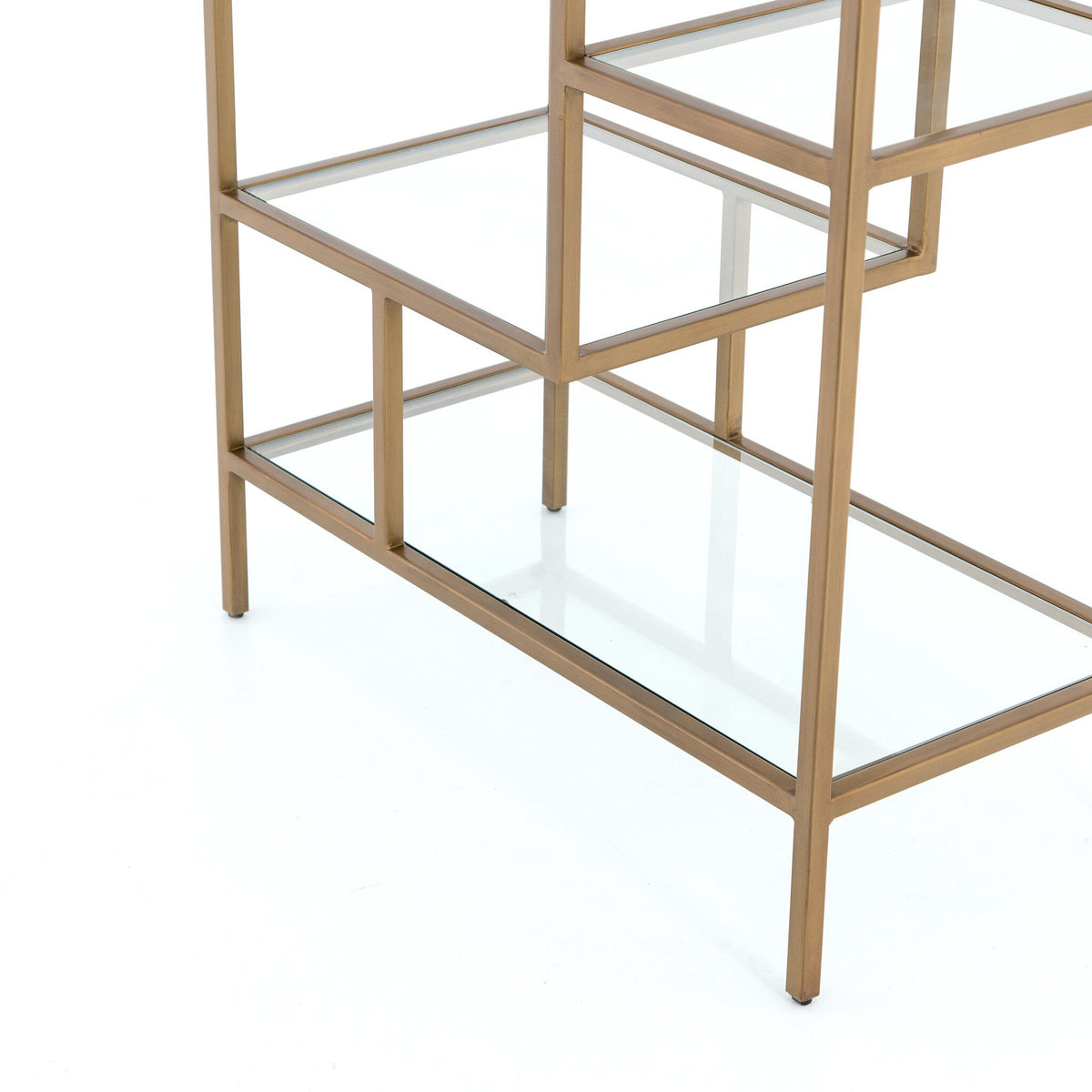 Helena Brass Bookcase