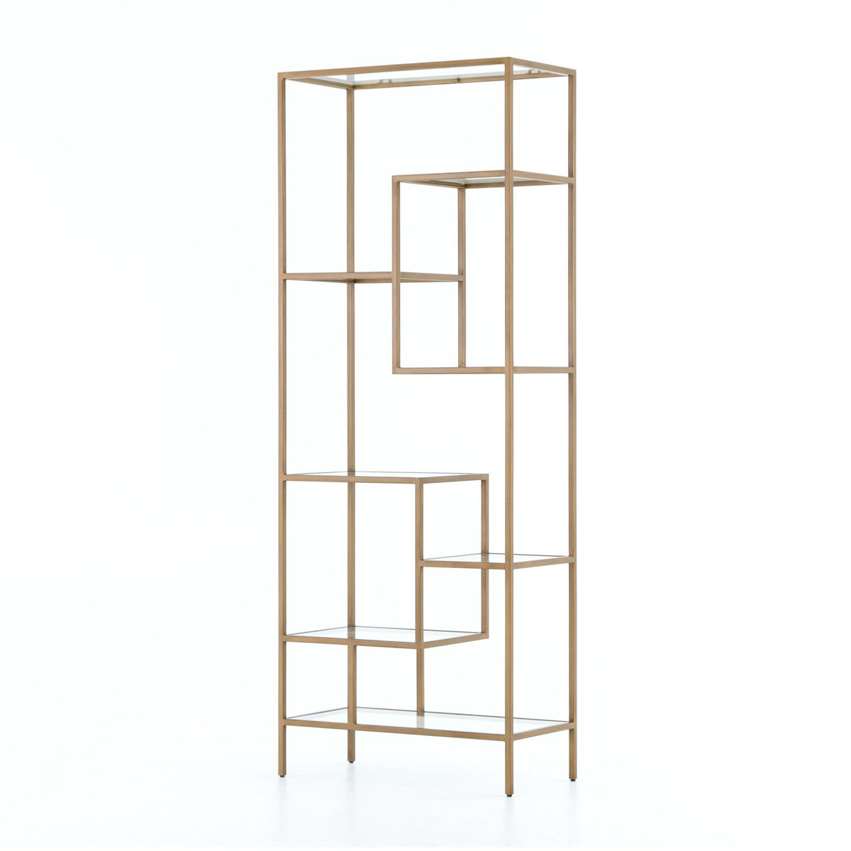 Helena Brass Bookcase