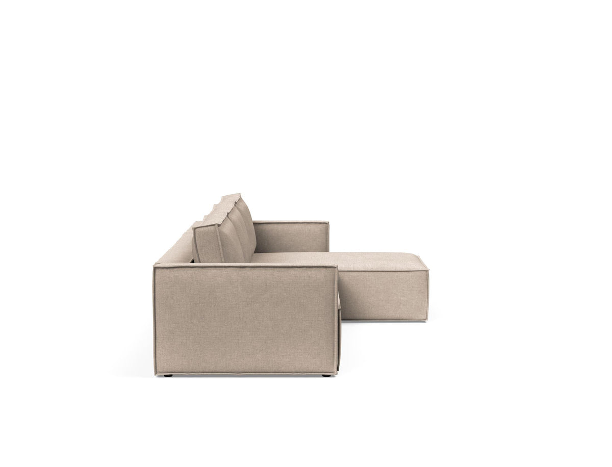 Newilla Sleeper Sofa With Lounger - Slim Arms