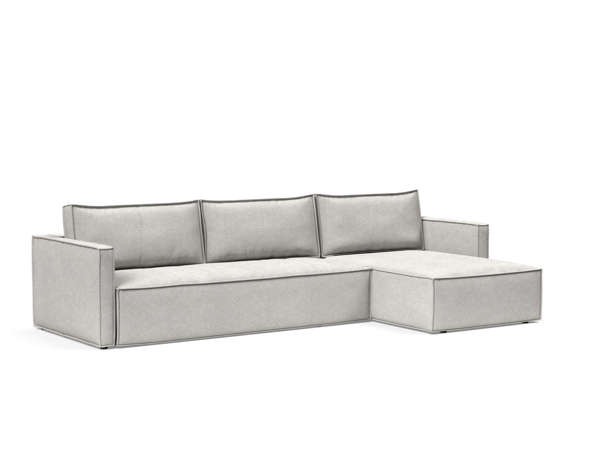 Newilla Sleeper Sofa With Lounger - Slim Arms