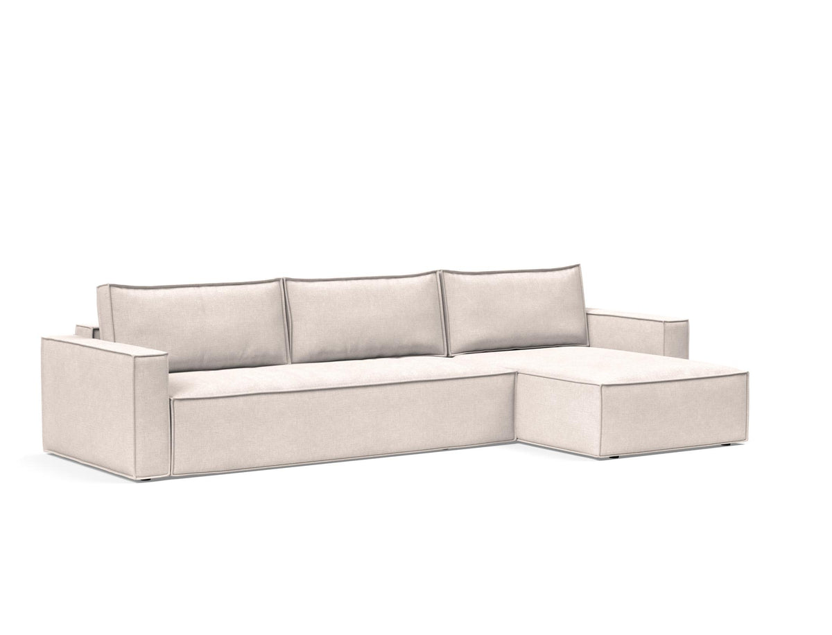 Newilla Sleeper Sofa With Lounger - Standard Arms