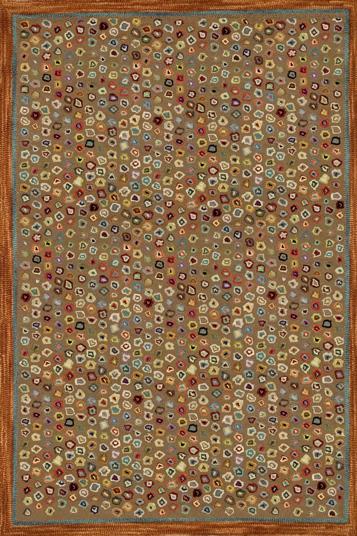 Cat's Paw Hand Micro Hooked Wool Rug