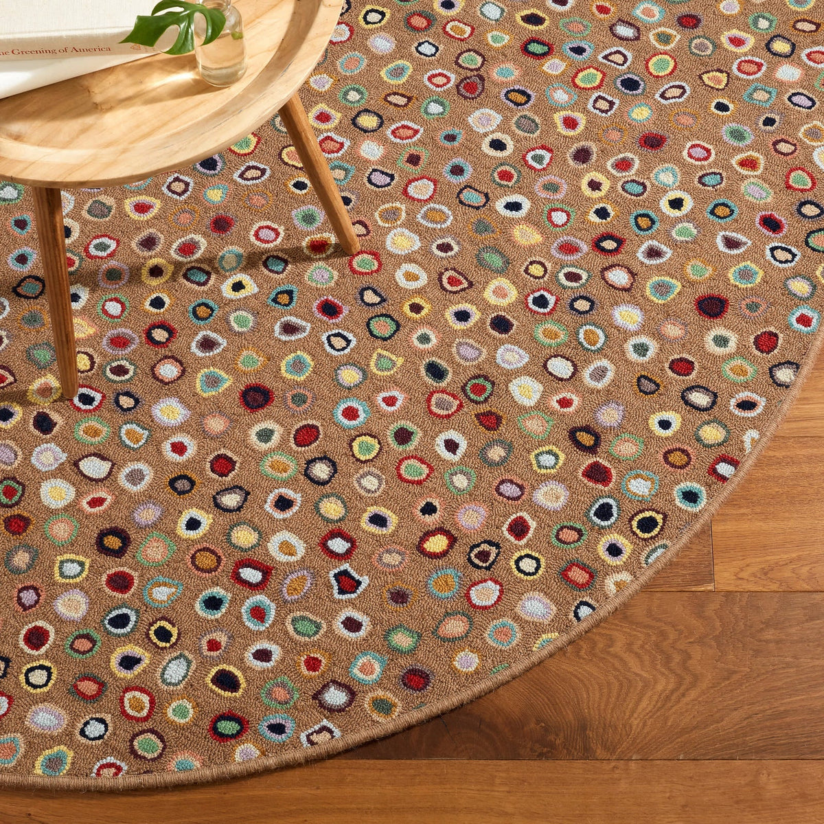 Cat's Paw Hand Micro Hooked Wool Rug