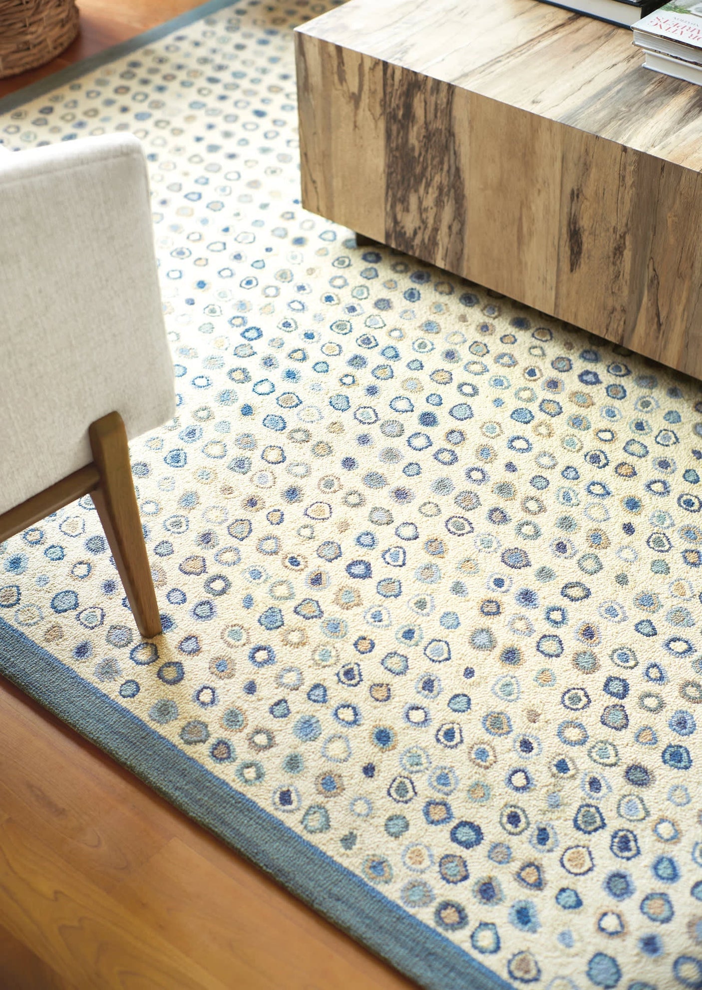 Cat's Paw Hand Micro Hooked Wool Rug