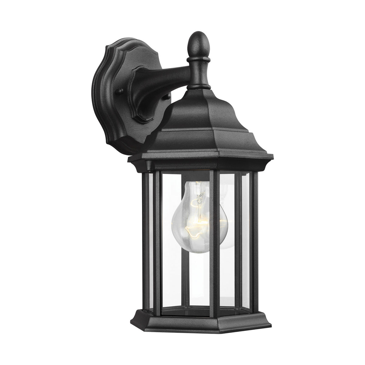 Sevier 12.5" Down Lantern — Clear