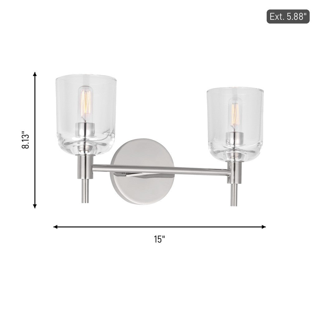 Hartley Medium Bath Sconce