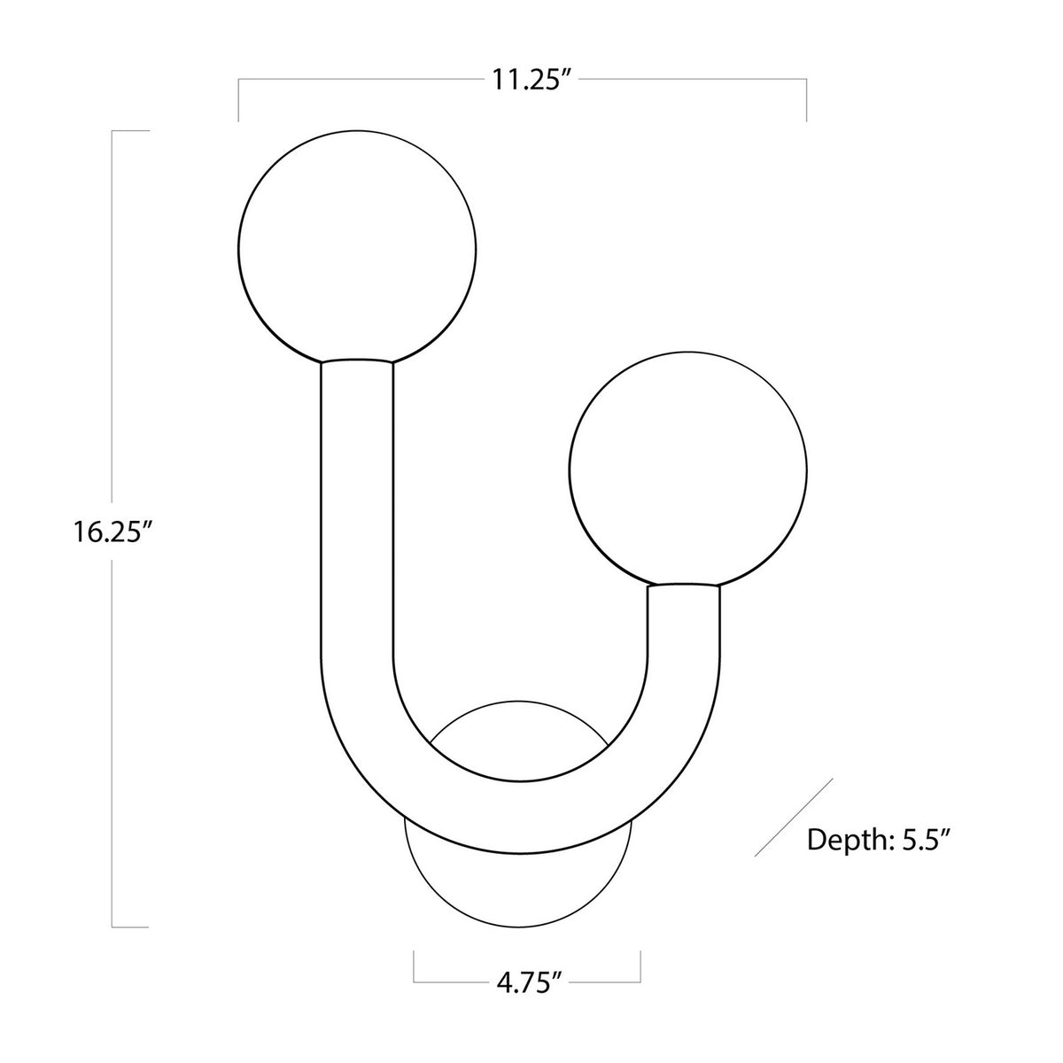 Happy LED Wall Sconce