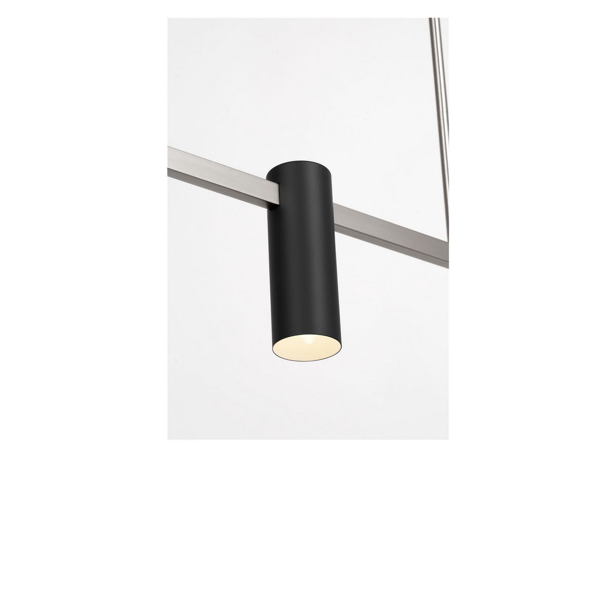 Zentro Four Light Linear Chandelier