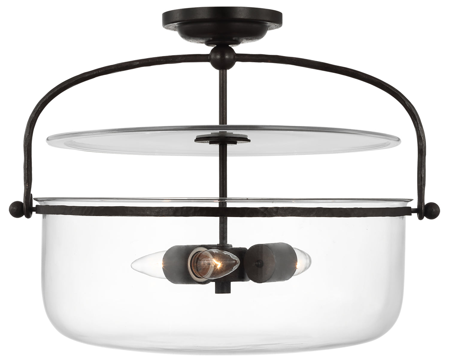 Lorford Medium Semi-Flush Lantern
