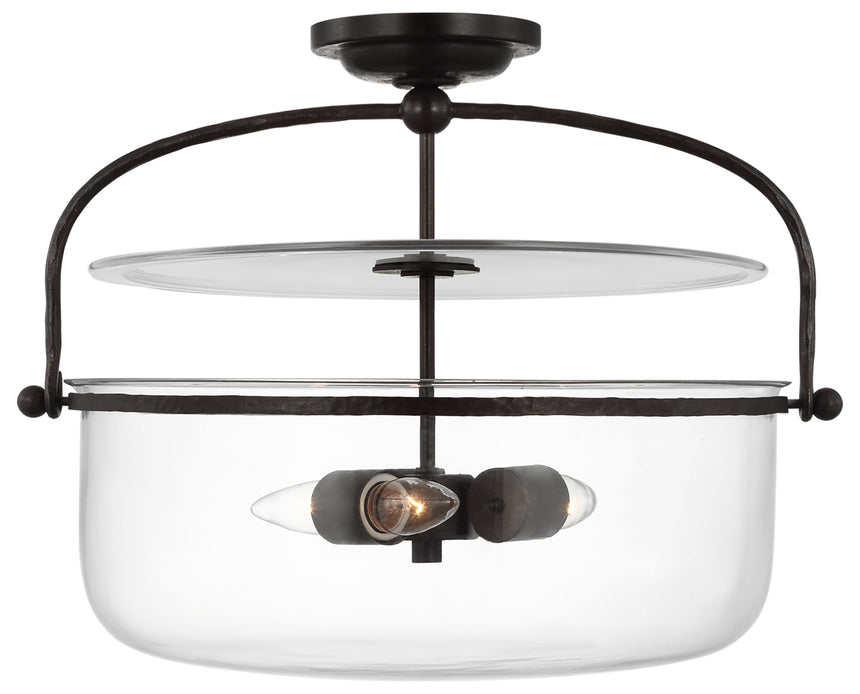 Lorford Medium Semi-Flush Lantern