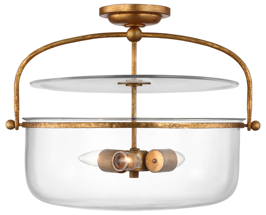 Lorford Medium Semi-Flush Lantern