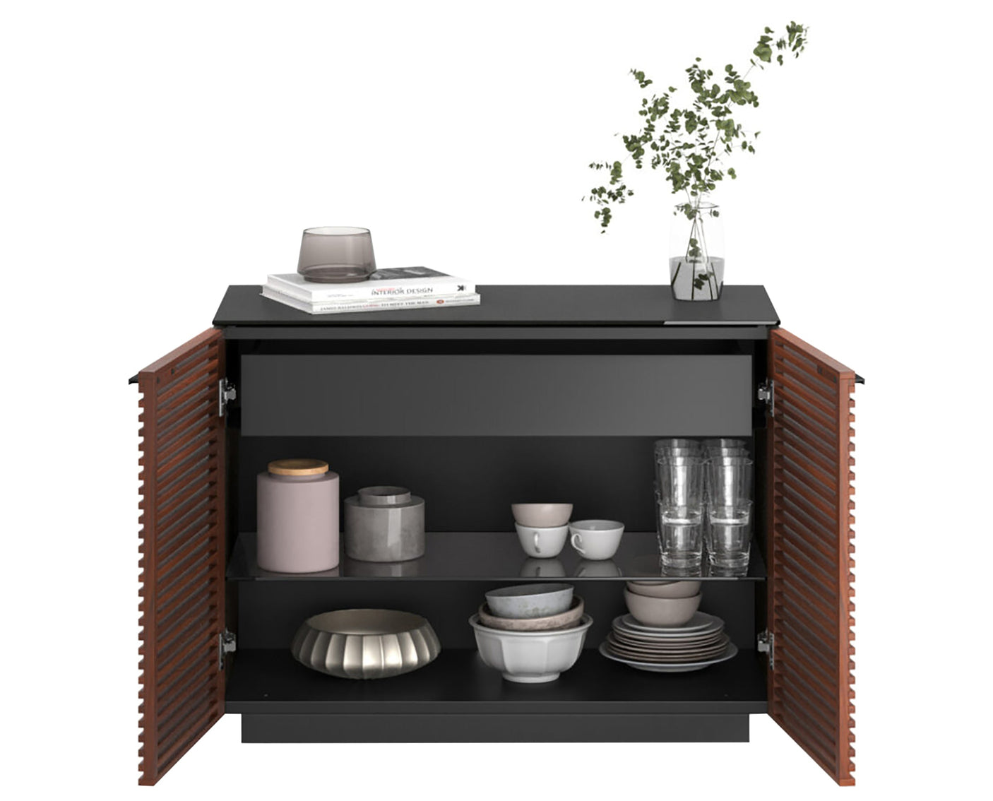 Corridor 8108 | Slim 2-Door Storage Cabinet