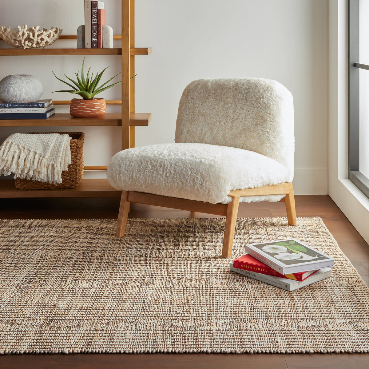 Dash & Albert Cyris Trellis Handmade Jute Rug in Neutral, photo 2