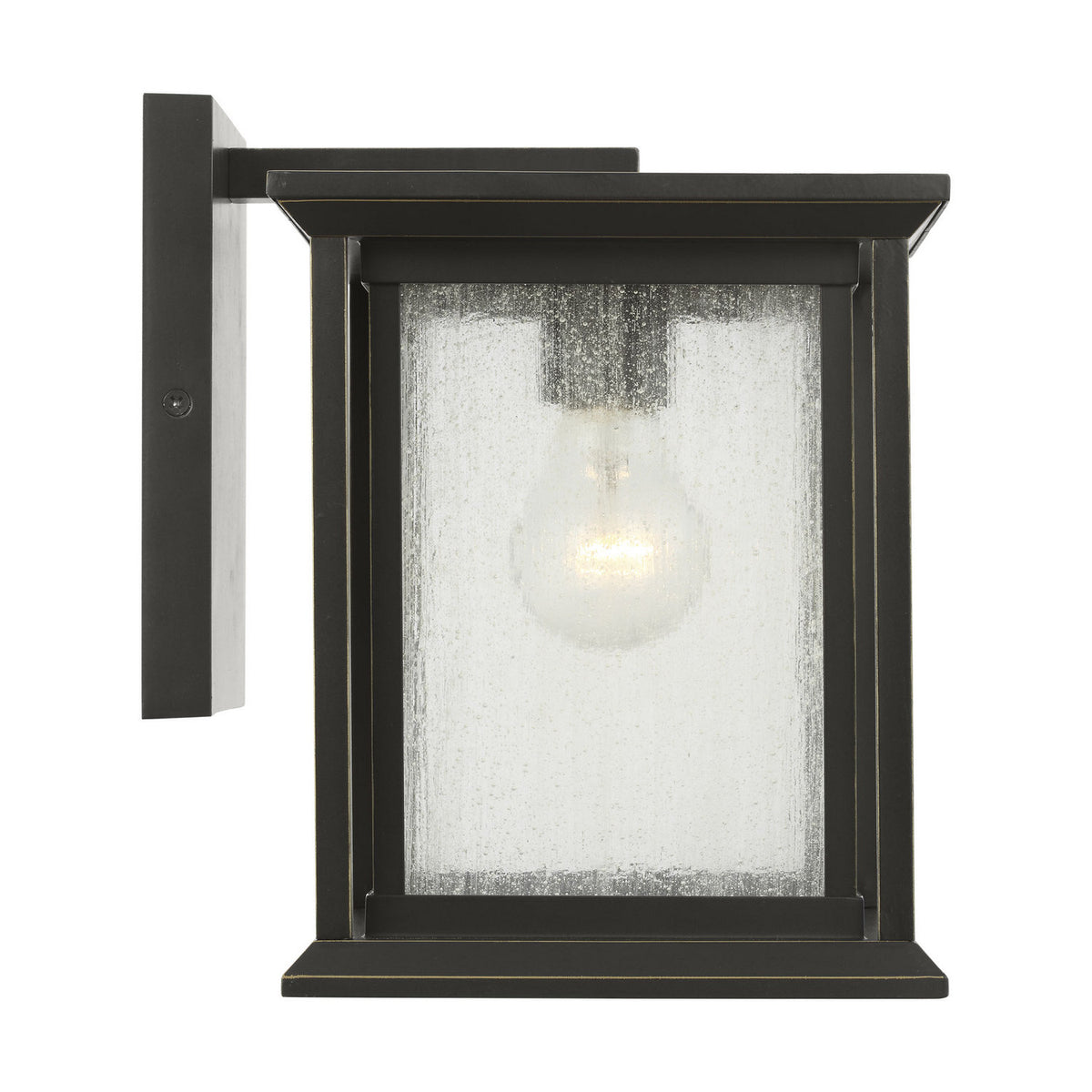 Audley 10" Lantern — Distressed Seeded