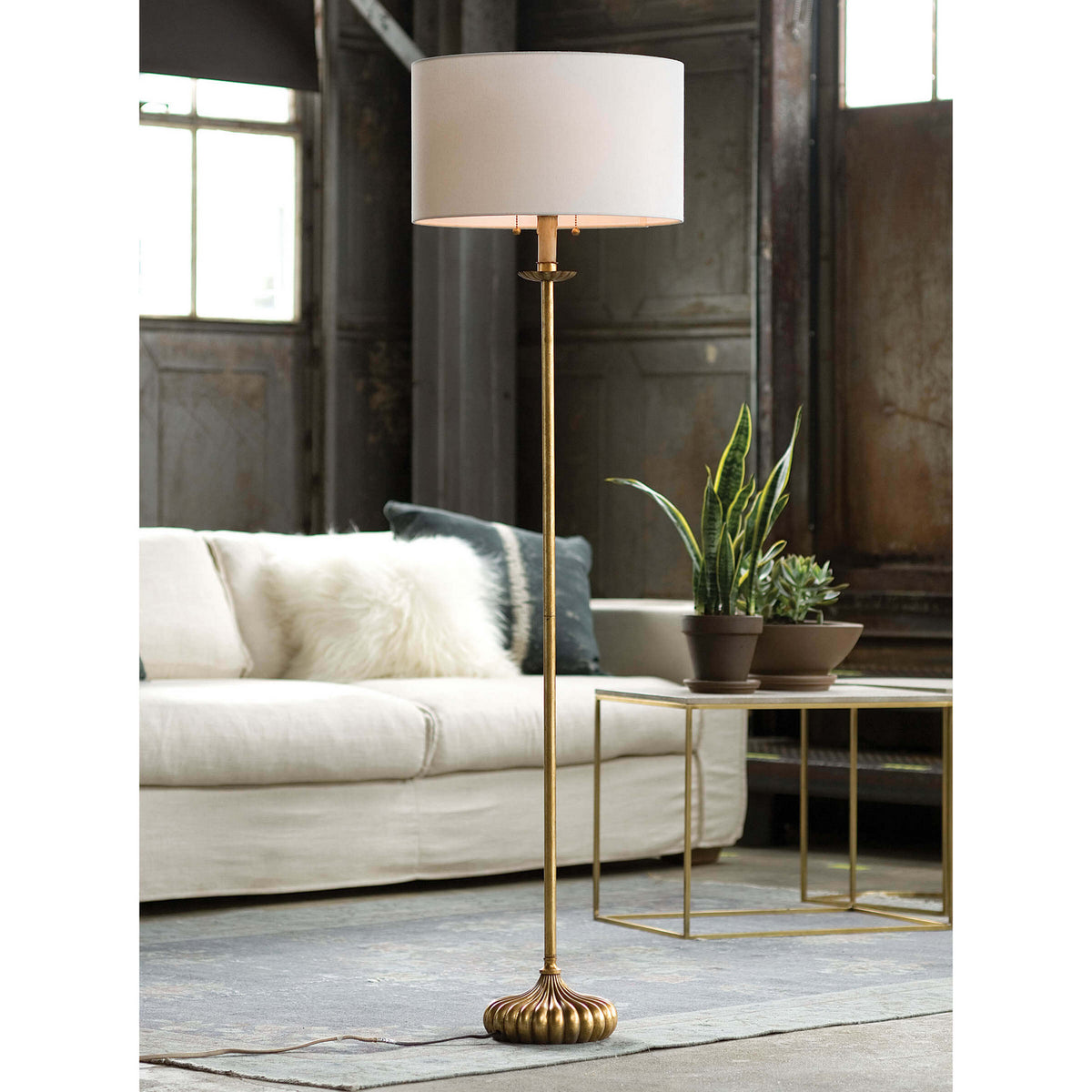 Clove Two Light Floor Lamp