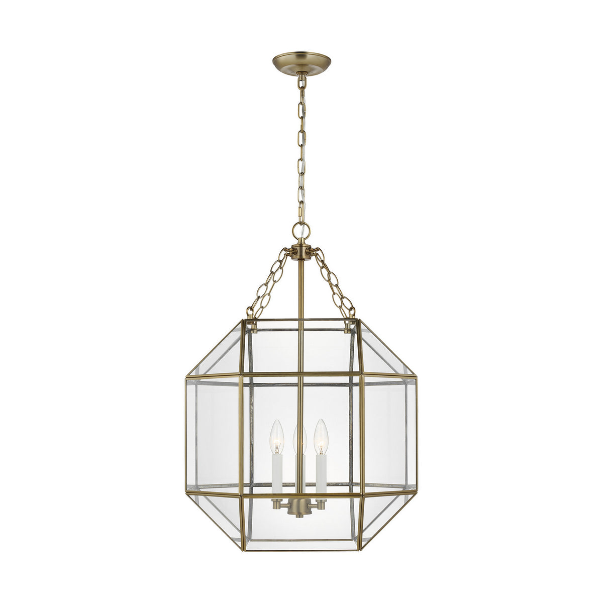 Morrison Medium Lantern — Clear, 60 W
