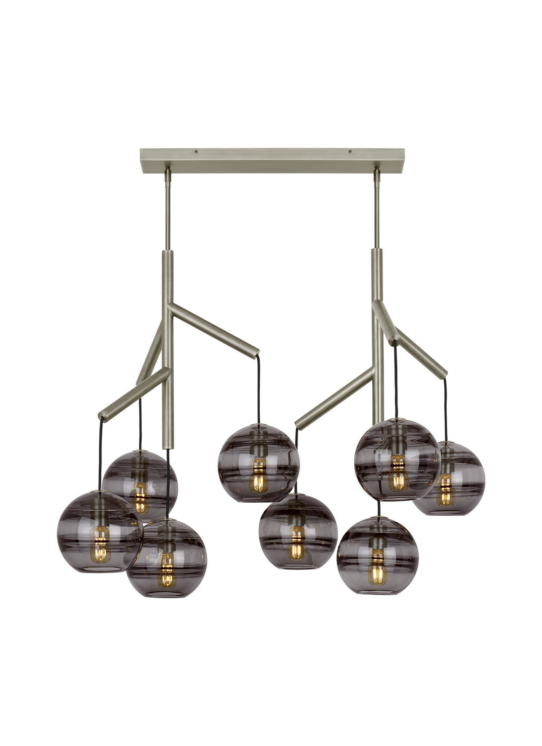 Eight Light Chandelier — 39.3"