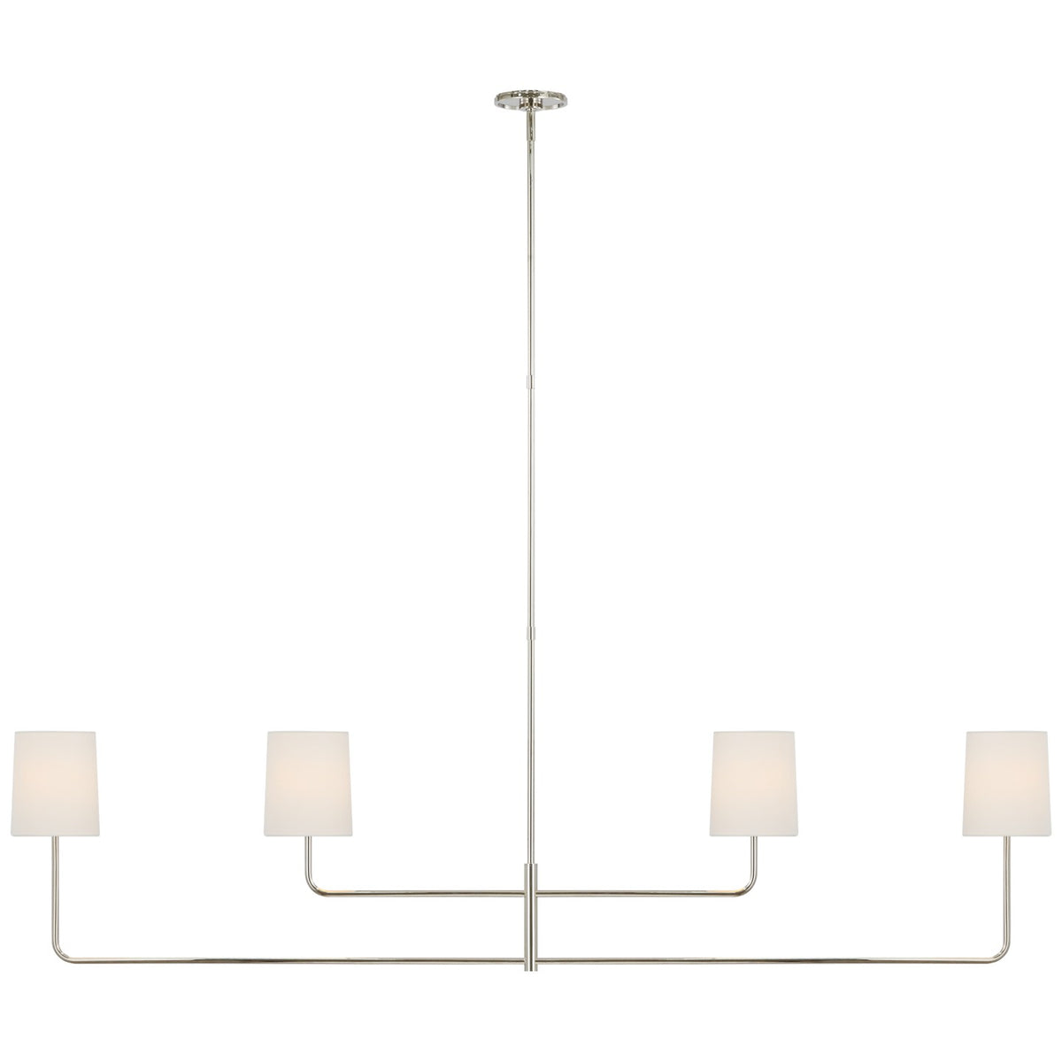 Go Lightly 70" Four Light Linear Chandelier