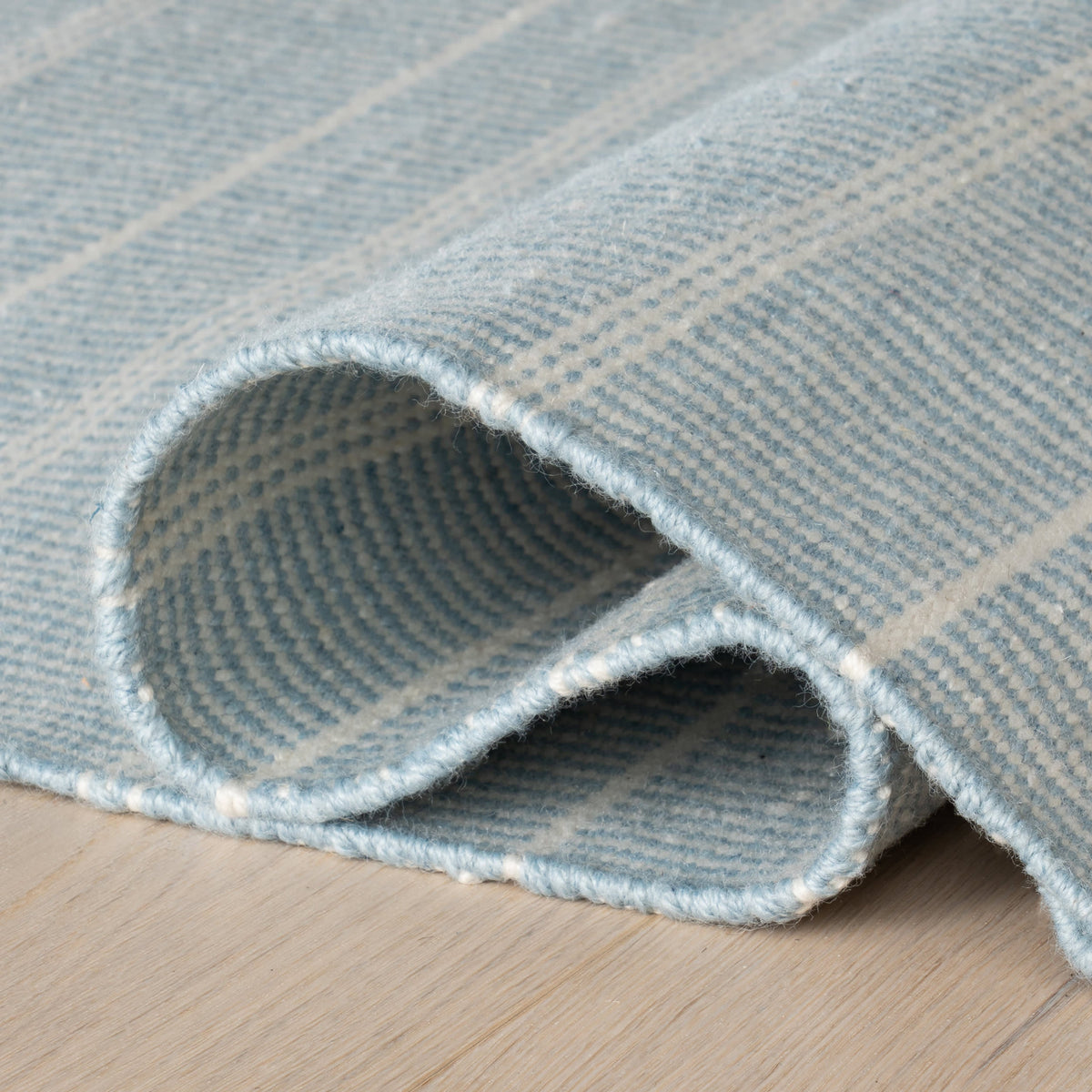 Dash & Albert Samson Handwoven Indoor/Outdoor Rug in Swedish Blue, photo 8